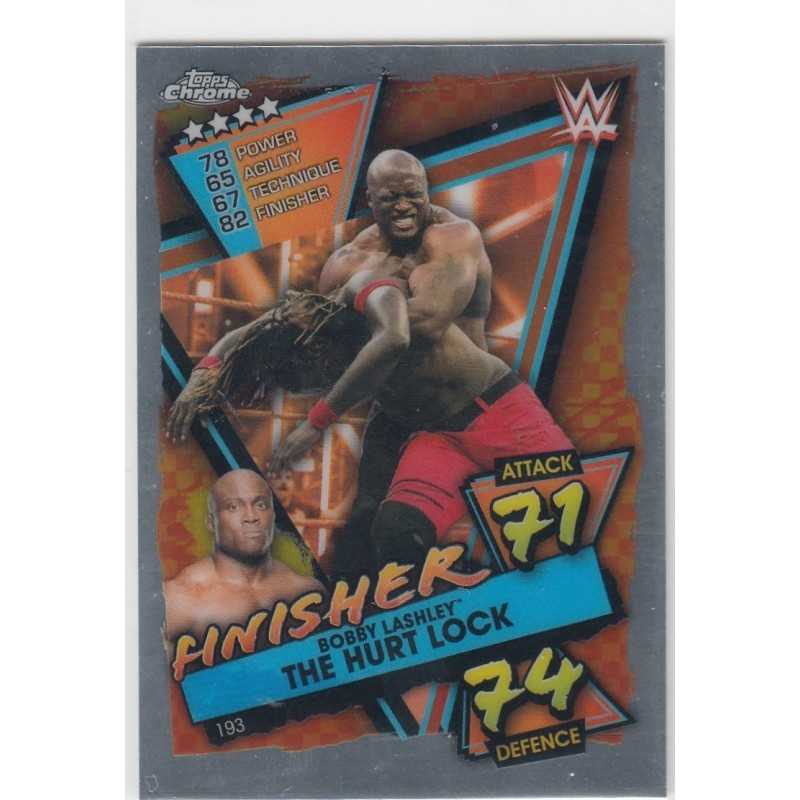 BOBBY LASHLEY -2021 TOPPS CHROME SLAM ATTAX WWE - FINISHER - 193