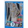 LEONARDO BONUCCI 2020-21 TOPPS CHROME MATCH ATTAX LEAGUE CHAMPIONS - BLUE REFRACTOR -JUVENTUS - 120 - 103/150