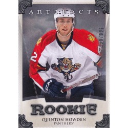 QUINTON HOWDEN 2013-14 UD ARTIFACTS " SILVER ROOKIE " /999