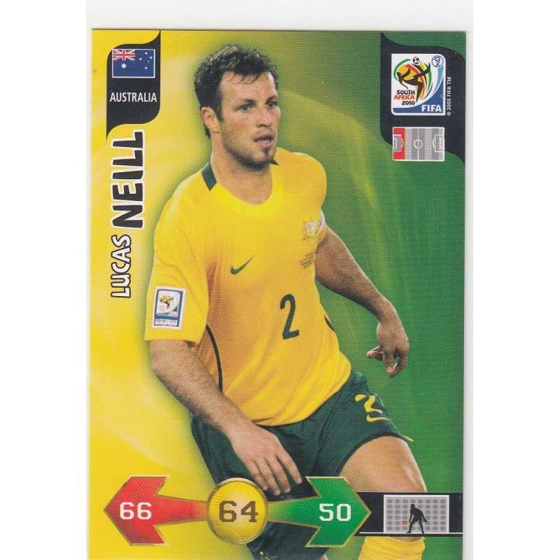 LUCAS NEILL -WORLD CUP SOUTH AFRICA 2010 PANINI ADRENALYN XL-AUSTRALIA -26