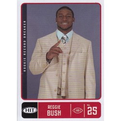 REGGIE BUSH 2007 SAGE HIT RC " RECORD BREAKER "