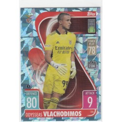 ODYSSEAS VLACHODIMOS - 2021-22 TOPPS MATCH ATTAX -CRYSTAL -326 - SL BENFICA