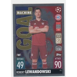 ROBERT LEWANDOWSKI - 2021-22 TOPPS MATCH ATTAX -GOAL MACHINE -171 - FC BAYERN MUNCHEN