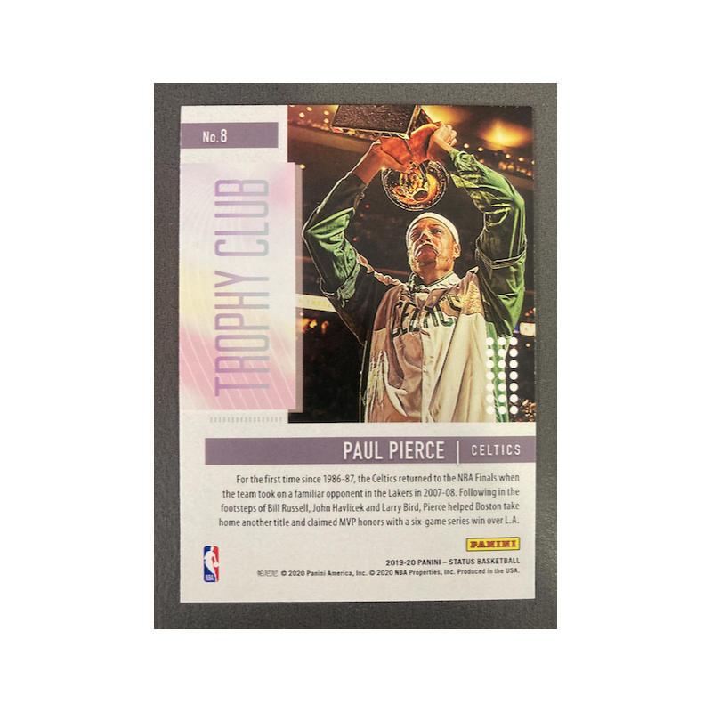 PAUL PIERCE 2019 STATUS TROPHY BLUE - 8