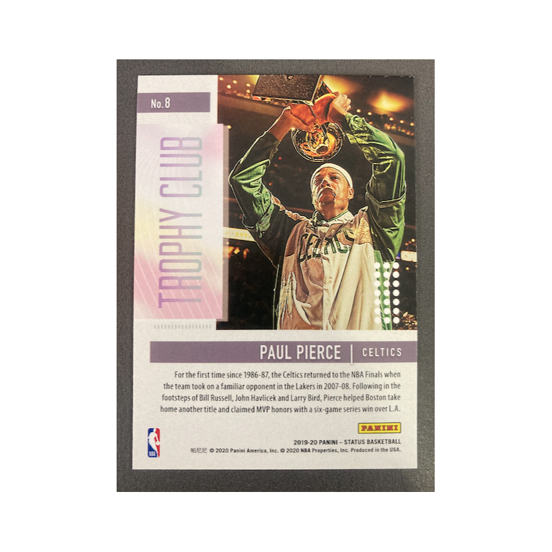 PAUL PIERCE 2019 STATUS TROPHY - 8
