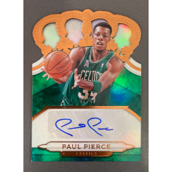 PAUL PIERCE 2018 CROWN ROYALE AUTOGRAPH 01/49