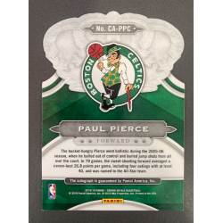 PAUL PIERCE 2018 CROWN ROYALE AUTOGRAPH RED /40