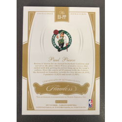 PAUL PIERCE 2017 FLAWLESS EXCELLENCE SIGNATURES EMERALD 2/5