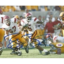 REGGIE BUSH NFL AUTOGRAPHED PHOTO PSA/DNA