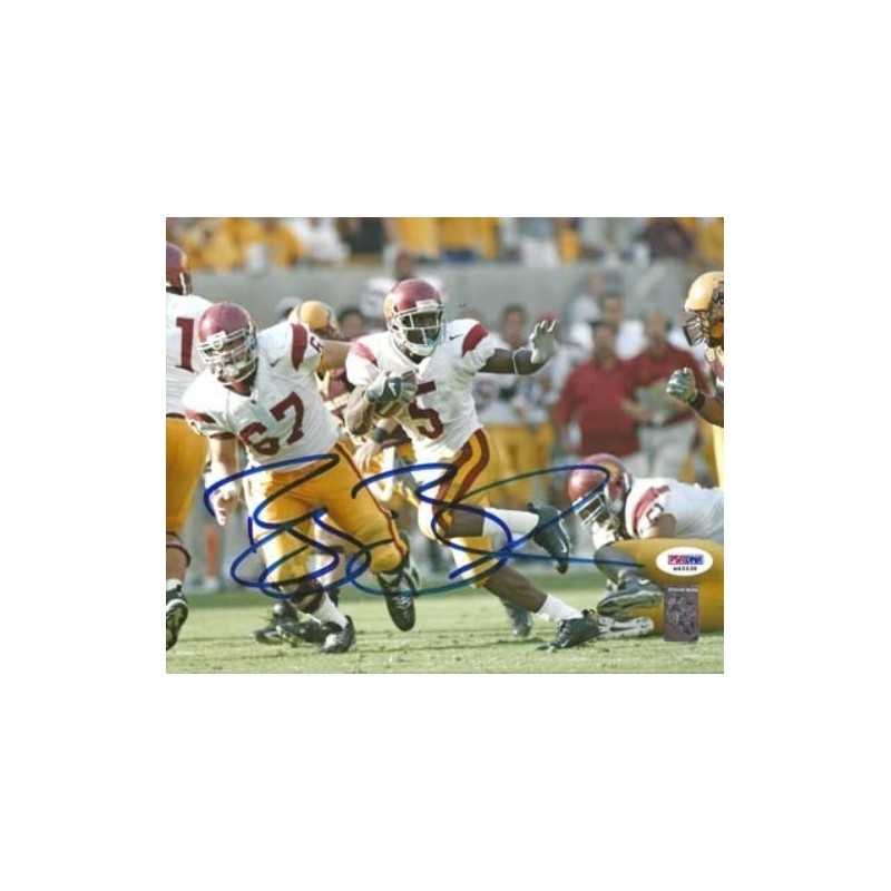 REGGIE BUSH NFL AUTOGRAPHED PHOTO PSA/DNA