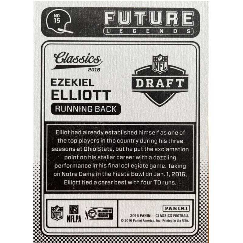 EZEKIELL ELLIOTT 2016 PRESTIGE