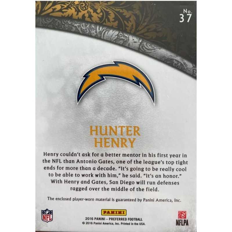 HENRY HUNTER 2016 CROWN ROYALE 166/250 PATCH