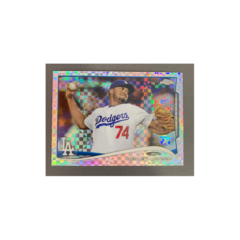 KENLEY JANSEN 2014 TOPPS CHROME XFRACTOR