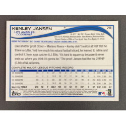 KENLEY JANSEN 2014 TOPPS CHROME XFRACTOR