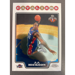 J.J HICKSON 2008-09 TOPPS CHROME ROOKIE