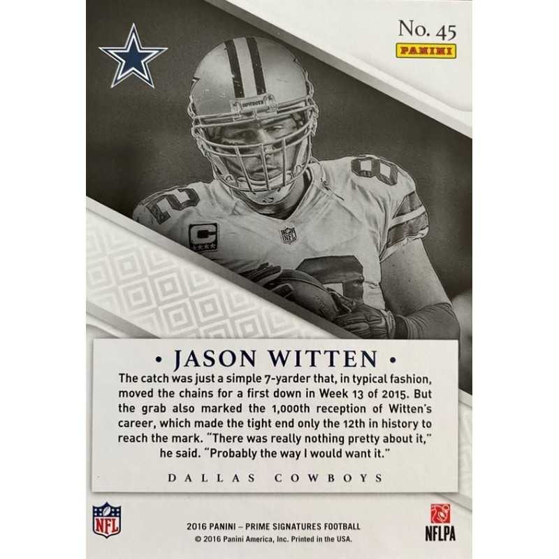 JASON WITTEN 2016 PRIME SIGNATURES