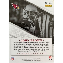 JOHN BROWN 2016 PANINI SIGNATURE