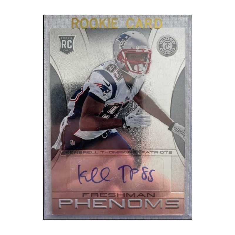 KENBRELL THOMPKINS 2013 ROOKIE CARD 175/499 AUTOGRAPHE