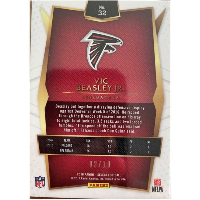 VIC BEASLEY JR 2016 SELECT 03/10