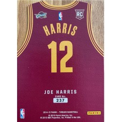 JOE HARRIS 2014/2015 ROOKIE CARD