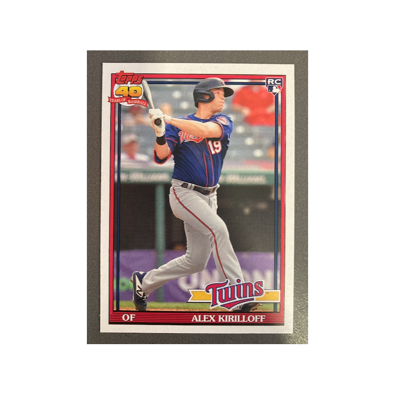 ALEX KIRILLOFF 2021 TOPPS ARCHIVES ROOKIE