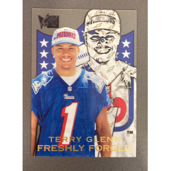 TERRY GLENN 1996 FLEER METAL FRESHLY FORGED ROOKIE 5 OF 10