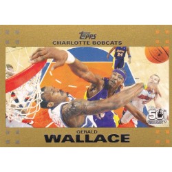 GERALD WALLACE 2007-08 TOPPS GOLD /2007