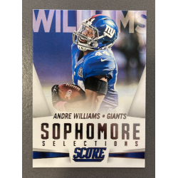 ANDRE WILLIAMS 2015 SCORE SOPHOMORE SELECTIONS 11