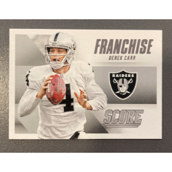 DEREK CARR 2015 SCORE FRANCHISE 13