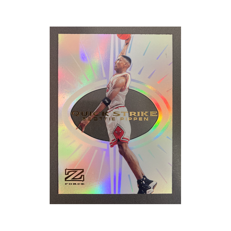 SCOTTIE PIPPEN 1997 SKYBOX Z-FORCE QUICK STRIKE 8 OF 12