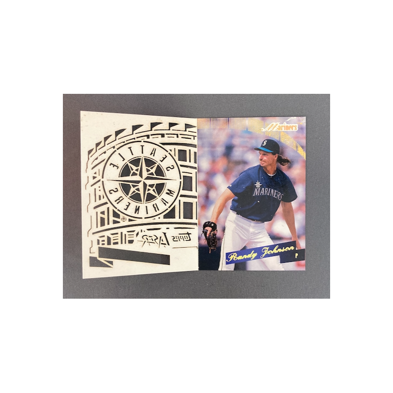 RANDY JOHNSON 1996 TOPPS LASER STADIUM S12