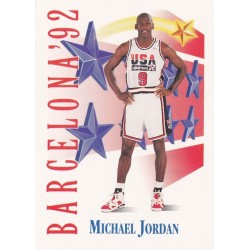 MICHAEL JORDAN 1991-92 SKYBOX BARCELONA 92