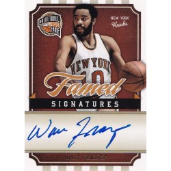 WALT FRAZIER 2009-10 PANINI BASKETBALL HALL OF FAME FAMED SIGNATURES AUTO/394