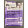 MIKE BIBBY 2007 BOWMAN RELICS JERSEY