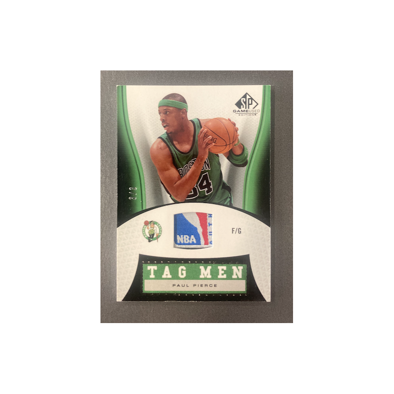 PAUL PIERCE 2006-07 SP GAME USED TAG MEN 3/3