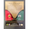 PIERCE / OLAJUWON 2006-07 EXQUISITE DUAL NUMBER PIECES DUAL PATCH AUTO 05/34