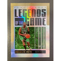PAUL PIERCE 2020-21 HOOPS LEGEND OF THE GAME GOLD 2/10