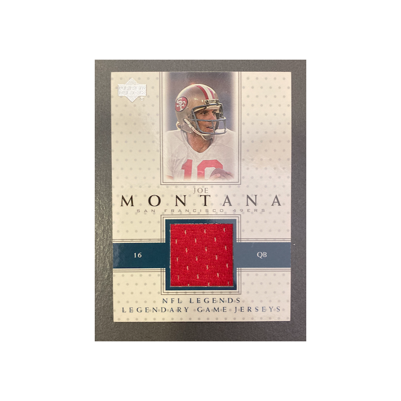 JOE MONTANA 2000 NFL LEGENDS GAME JERSEYS