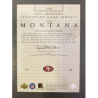 JOE MONTANA 2000 NFL LEGENDS GAME JERSEYS