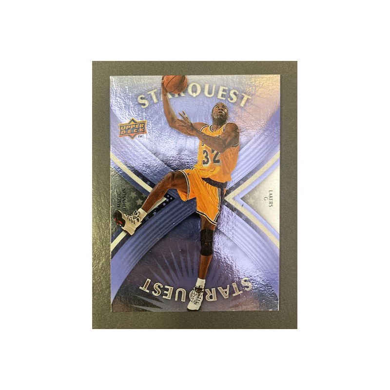 MAGIC JOHNSON 2008-09 UPPER DECK STARQUEST RARE