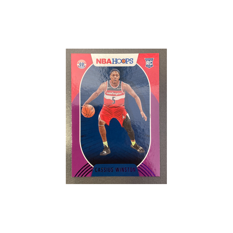 CASSIUS WINSTON 2020-21 HOOPS PURPLE ROOKIE