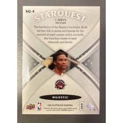 CHRIS BOSH 2008-09 UD STARQUEST MAJESTIC SQ4