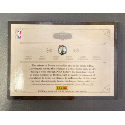 RONDO / PIERCE / BIRD / MCHALE / SULLINGER / D JOHNSON 2012-13 PANINI PREFERRED BOSTON 14/129