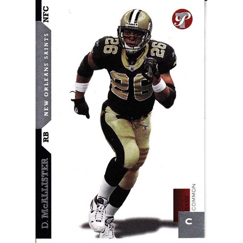 DEUCE McALLISTER 2005 TOPPS