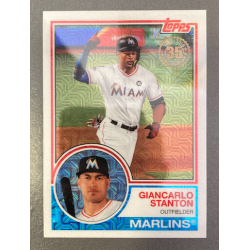 GIANCARLO STANTON 2018 TOPPS 35TH ANNIVERSARY SILVER PACK