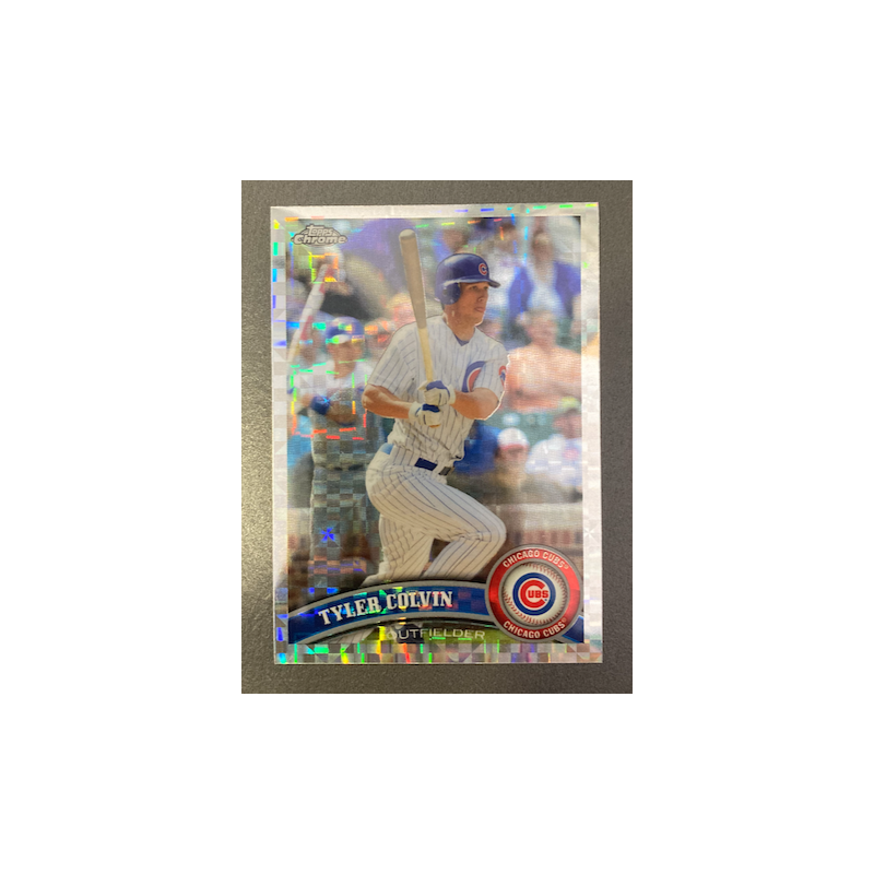 TYLER COLVIN 2011 TOPPS CHROME X-FRACTOR