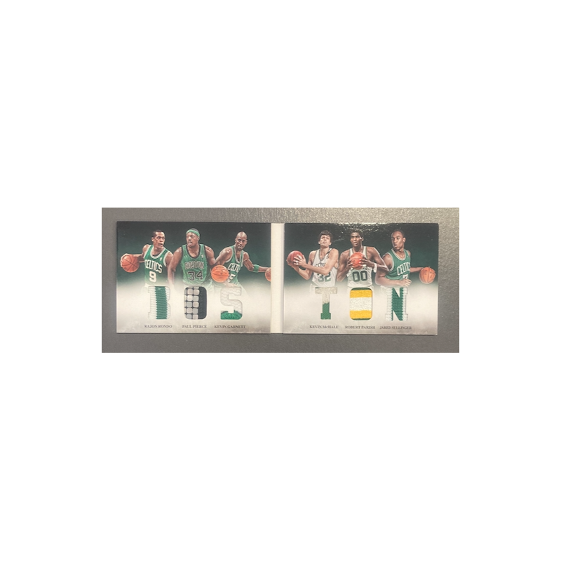 RONDO / PIERCE / GARNETT / MCHALE / PARISH / SULLINGER 2012-13 PANINI PREFERRED BOSTON 16/25