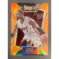 CHRIS BOSH 2014-15 SELECT CONCOURSE ORANGE PRIZM 26/60