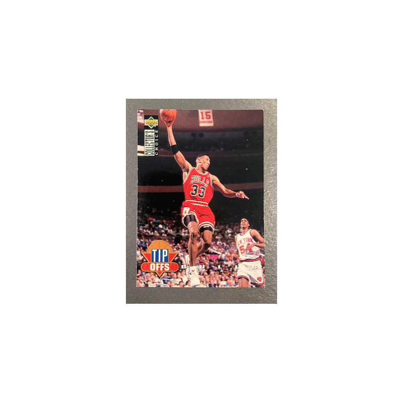 SCOTTIE PIPPEN 1994-95 UPPER DECK COLLECTOR'S CHOICE TIP OFFS