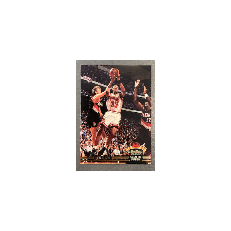 SCOTTIE PIPPEN 1993 TOPPS STADIUM CLUB